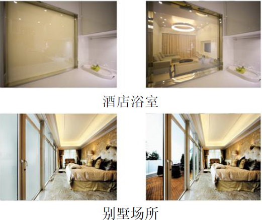 電控調(diào)光玻璃主要的應用場所