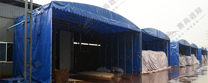 推拉遮陽棚實景圖2