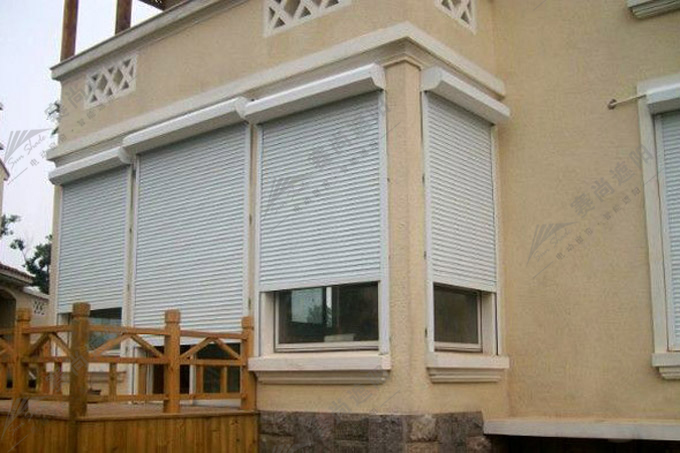 歐式卷簾窗實景圖