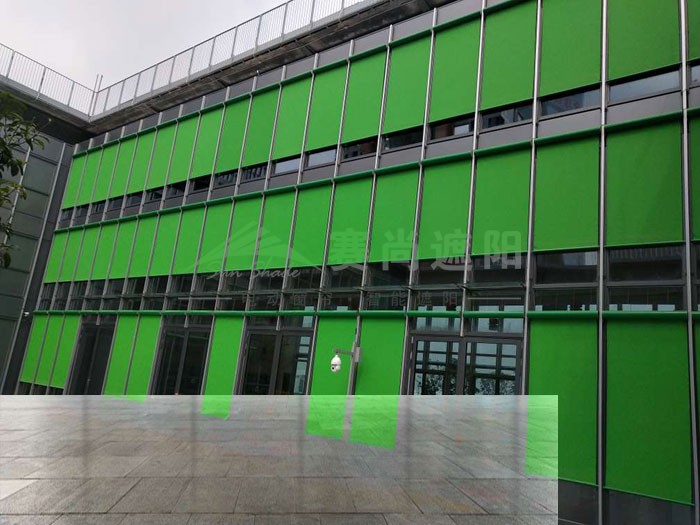 深圳前海G30薈同國際學(xué)校織物外遮陽工程